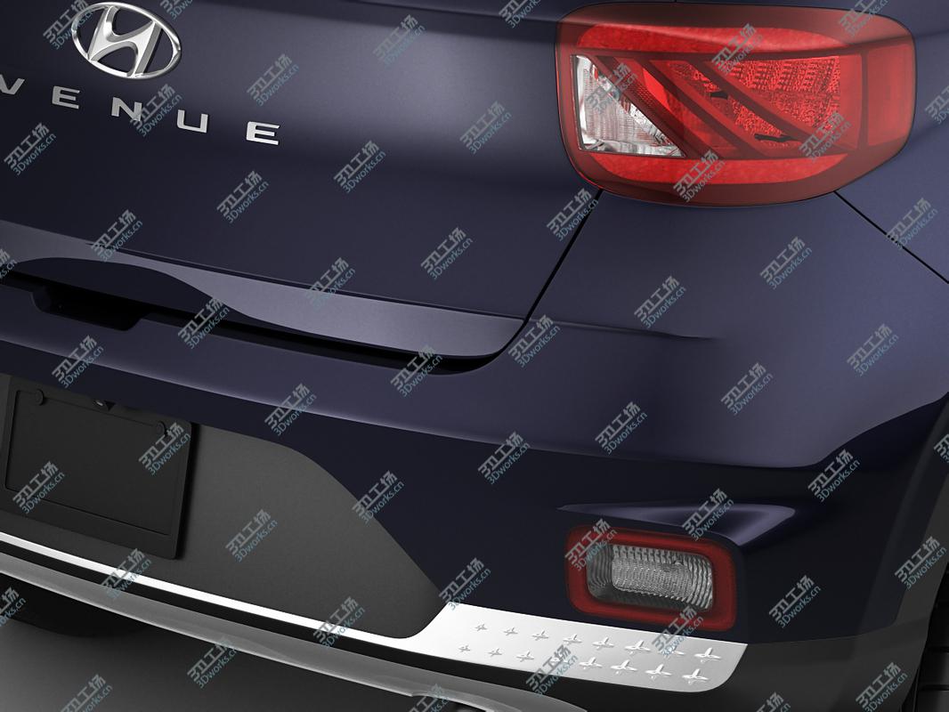 images/goods_img/2021040232/3D Hyundai Venue 2020 model/4.jpg